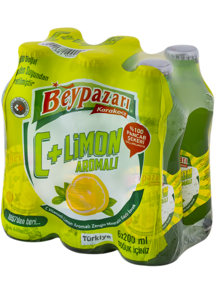 Limon soda C+ 6x200ml - BEYPAZARI