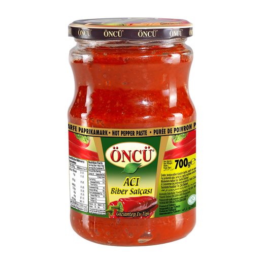 Biber Salçası Acı / Salce Speci Pikante 700g - ÖNCÜ