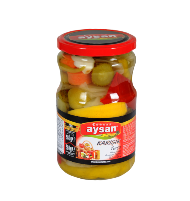 Karışık Turşu / Turshi mix 670g - AYSAN