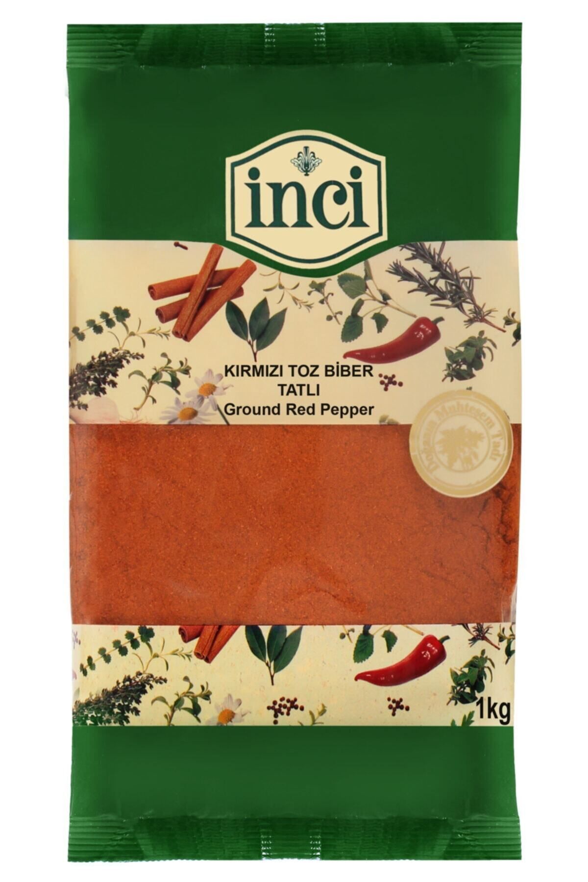 Kırmızı Toz Biber Tatlı 1KG - İNCİ