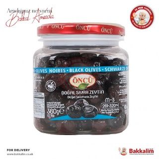 Siyah Zeytin Salamura 360g - ÖNCÜ